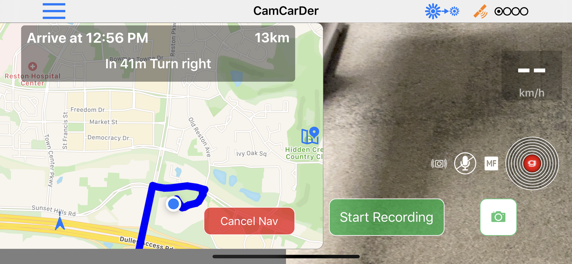 Navigation Interface